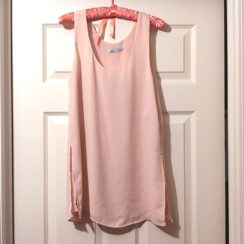 Zara oversized tank tunic XS